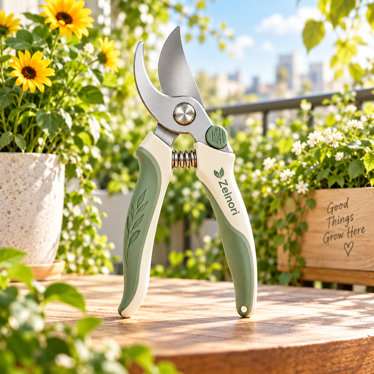 Zelnori Garden Pruning Shears - lifestyle view